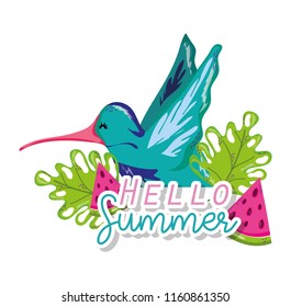 Hello summer card
