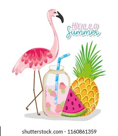 Hello summer card