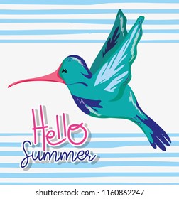 Hello summer card