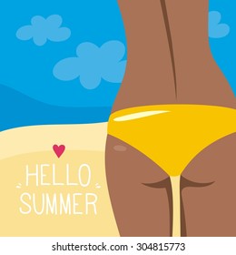 hello summer card