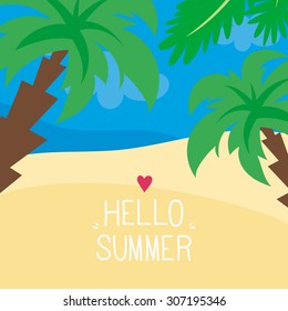 hello summer card