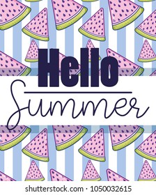 Hello summer cartoons