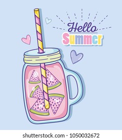 Hello summer cartoons