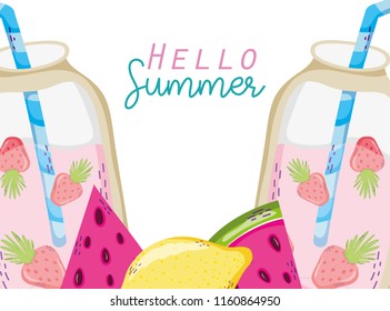 Hello summer cartoons