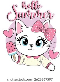 hello summer cat love princess