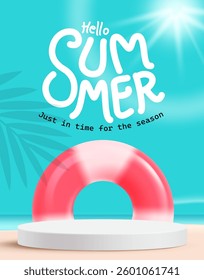 Hello Summer Design with product display