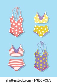 hello summer holiday swimsuits and bikini design