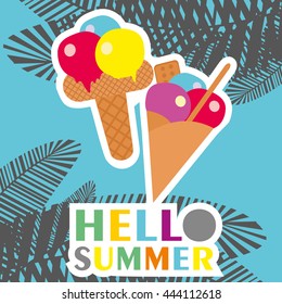 Hello Summer ice cream