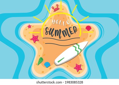 verano hola - isla verano fondo