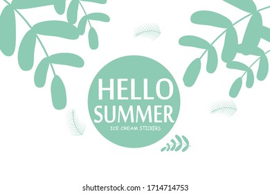 Composición de letras de verano de Adiós. Una cita inspiradora. Ilustración vectorial para carteles, carteles, pantalones en t, tarjetas