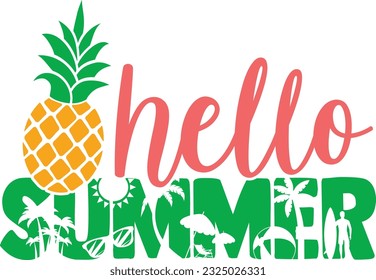 Hello Summer - Summer Pineapple