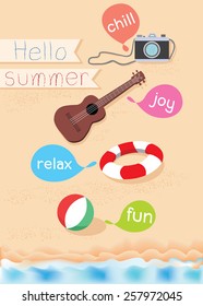 Hello summer set object