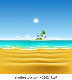 hello summer .Summertime traveling background for holidays and vacations.