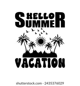 Hallo Sommerferien T-Shirt design.eps

