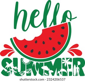 Hallo Sommer - Sommer Wassermelone