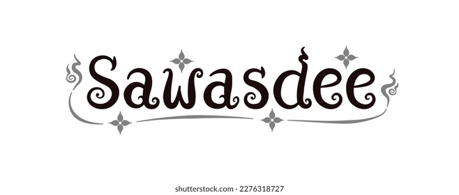 Hello in Thai language, Thai greeting 