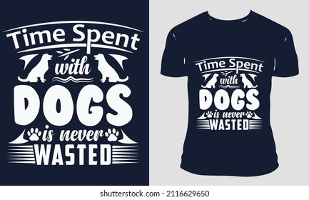 hello, This is a New dog t-shirt design custom typography Template, Vector Illustration With a T-shirt mockup.