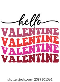 hola Valentine Reto Svg, Citas de San Valentín, San Valentín gracioso, Camiseta de San Valentín, Regalo de San Valentín, Hola San Valentín, Corazón Svg, Camiseta de amor, Cortar archivo, Circuito, Silhouette, Uso comercial,