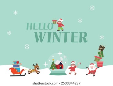 Hello Winter and Christmas people