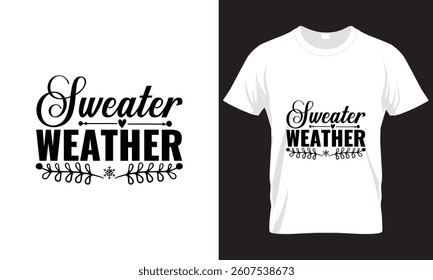 HELLO  WINTER, WINTER T-SHIRT DESIGN