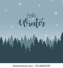 Hola invierno. Bienvenido invierno. El Vector se acerca.