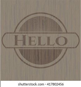 Hello wood emblem