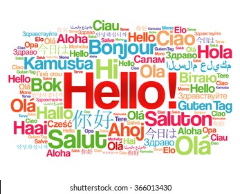 Hello の画像 写真素材 ベクター画像 Shutterstock