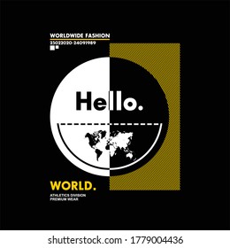 hello world worldwide fashion vintage
