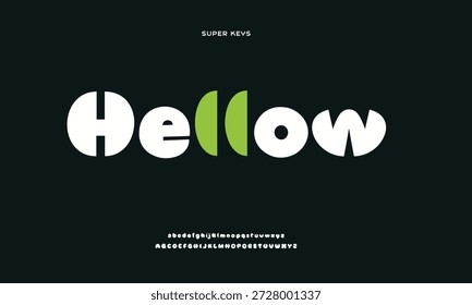 Hellow Font Corporativa Display Font es una fuente de visualización audaz y auténtica