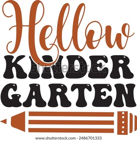 hellow kinder garten , school day