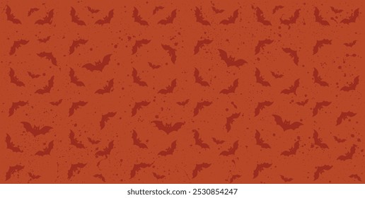 Helloween background, bats pattern, texture. For text