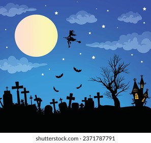 Helloween background vector design, Happy helloween template