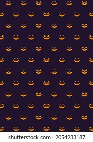 Helloween day background template for banner, poster, cover, social media. Vector graphics eps 10. 