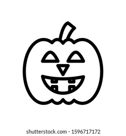 helloween day icon logo illustration template design