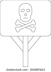 helloween icon danger and skull