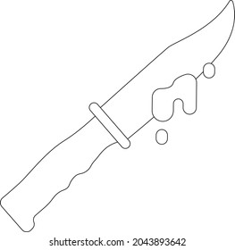 cuchillo y cubertería de icono de casco