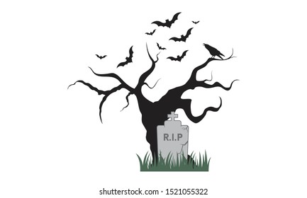 helloween party ghost illustration art