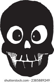 helloween skull hand draw series 