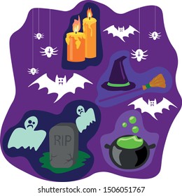 helloween stickers very easy to use