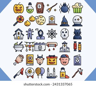 helloween vector design icon for business and web