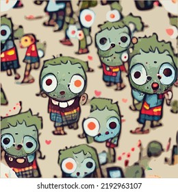 hellowen pattern vector seamless background. Halloween symbol design element decoration. Funny wallpaper for textile and fabric. Fashion style. 