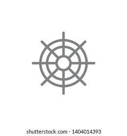 Helm icon. Element of beach holiday icon. Thin line icon for website design and development, app development. Premium icon
