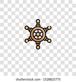 helm icon sign and symbol. helm color icon for website design and mobile app development. Simple Element from sailor collection for mobile concept and web apps icon.