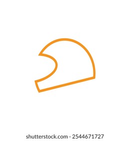 Projeto de ilustração vetorial de ícone do leme