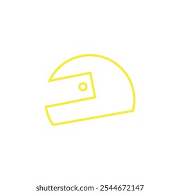 Projeto de ilustração vetorial de ícone do leme
