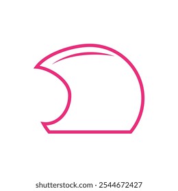 Projeto de ilustração vetorial de ícone do leme
