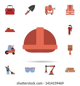 helm, labor, safety icon. Universal set of construction for website design and development, app development