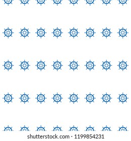 helm seamless pattern vector boat Anchor pirate isolated scarf Nautical maritime illustration sea ocean repeat wallpaper tile background.eps 10.