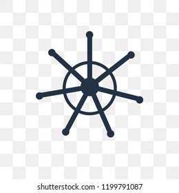 Helm vector icon isolated on transparent background, Helm transparency concept can be used web and mobile