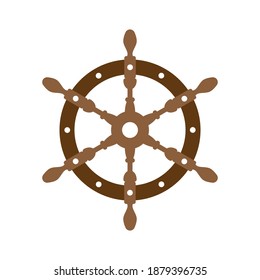 Plantilla de diseño de icono de rueda de ayuda ilustración aislada vectorial
